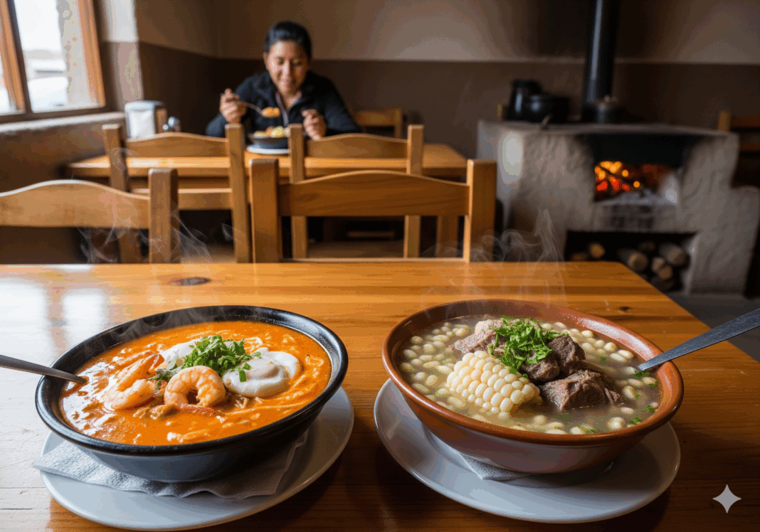Caldos y sopas arequipeñas: De la patasca al chupe de camarones