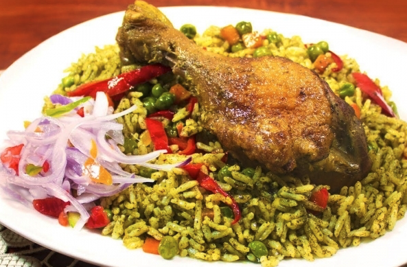 Pato a la chiclayana